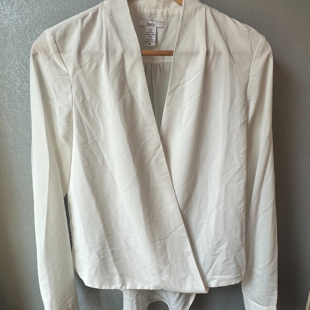 Bar III White Blouse